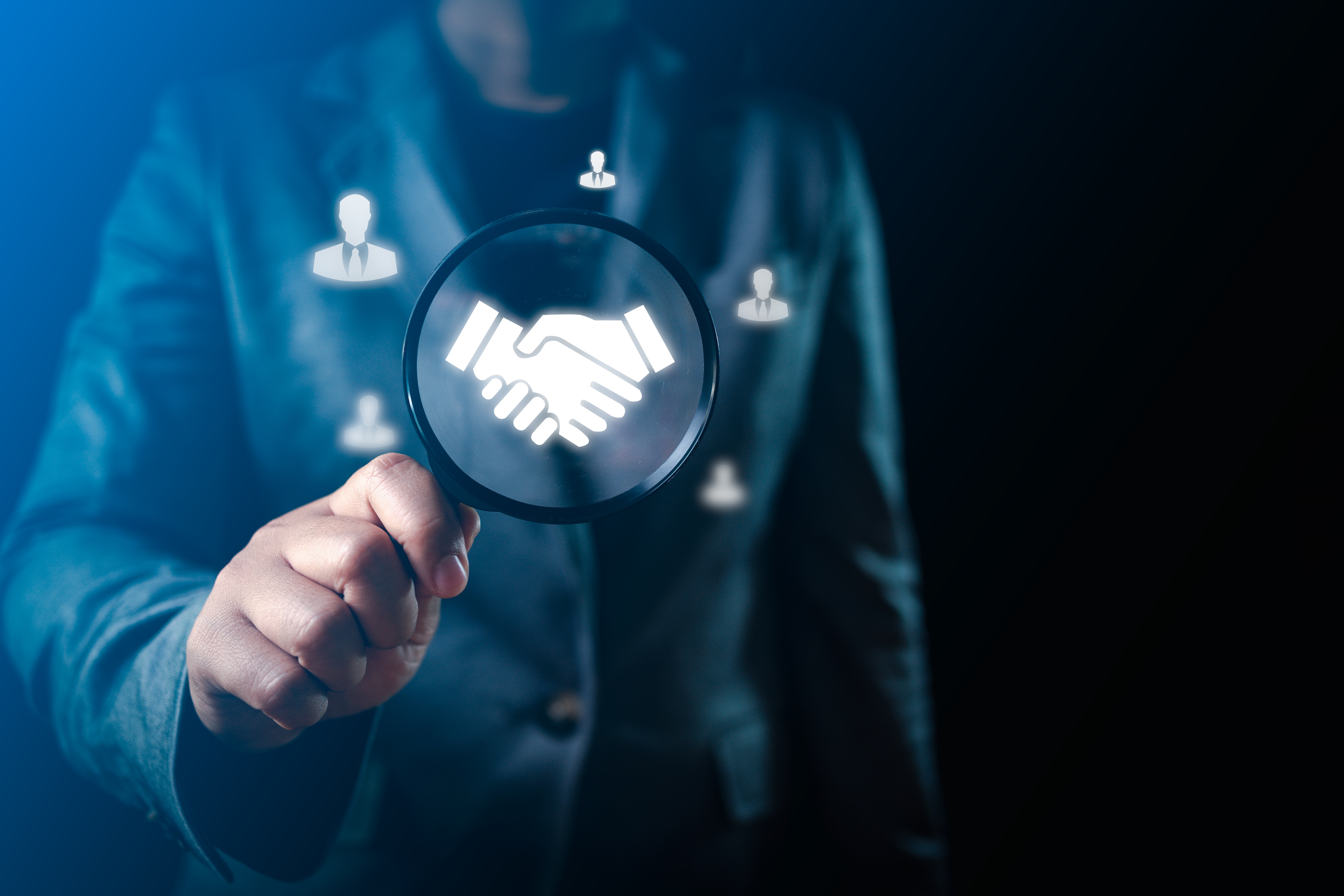 Explore,Business,Opportunities,With,Businessman’s,Hand,Using,A,Magnifying,Glass Explore,Business,Opportunities,With,Businessman's,Hand,Using,A,Magnifying,Glass
